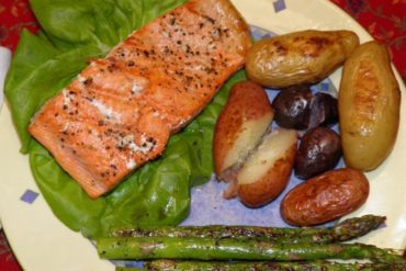 Grilled Wild Sockeye Salmon