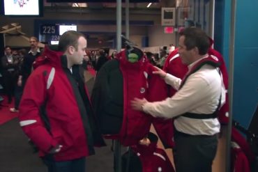 Mustang Catalyst Floater Coat with Pacific Yachting Magazine