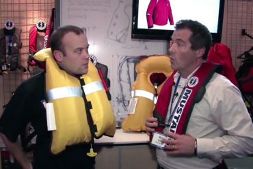 Mustang Inflatable PFD with Pacific Yachting Magazine