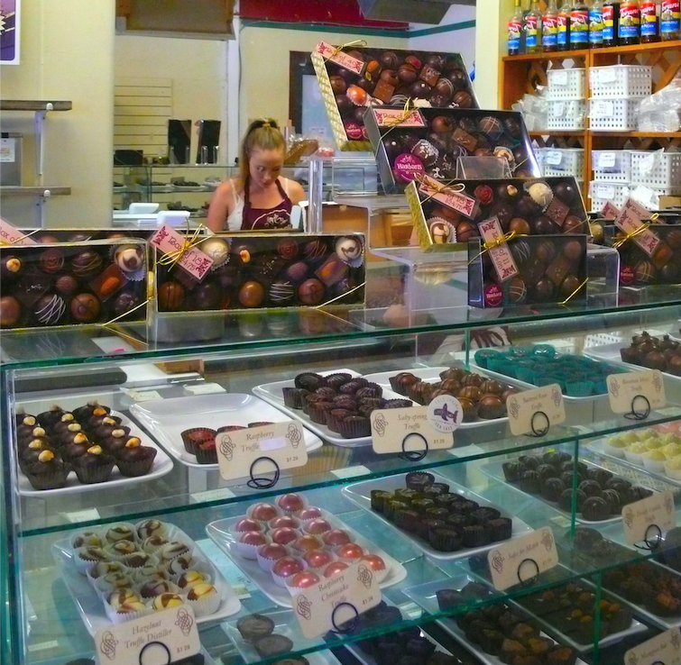 Photo of Harlan's Chocolates, Ganges British Columbia Canada