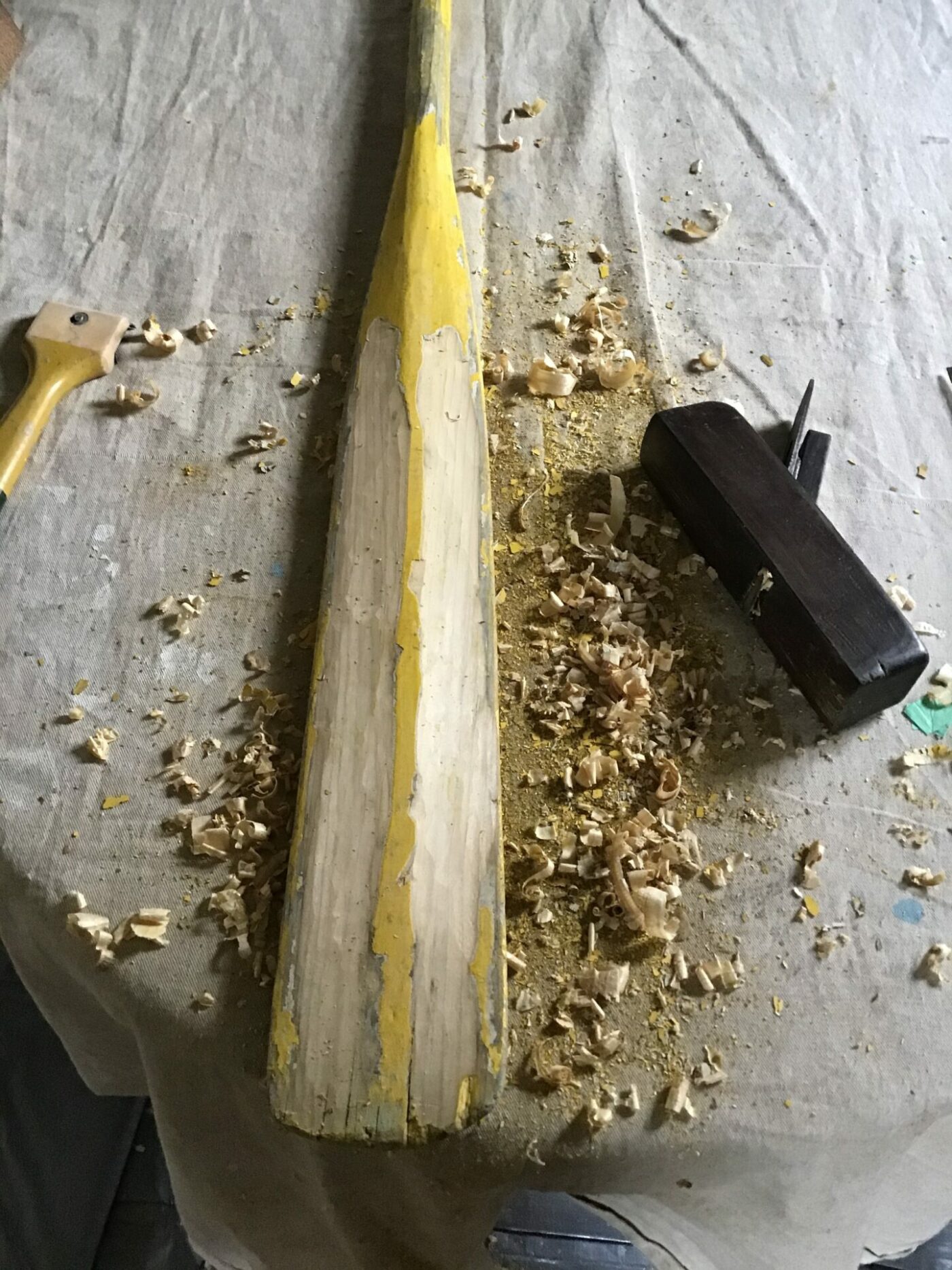 Restoring Old Oars Pacific Yachting