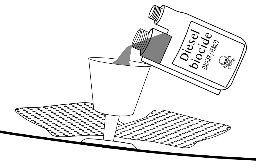 Adding Biocide to tank